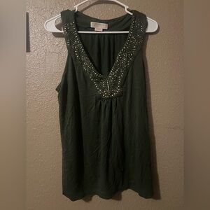 Michael Kors V-Neck Sleeveless Women's Top